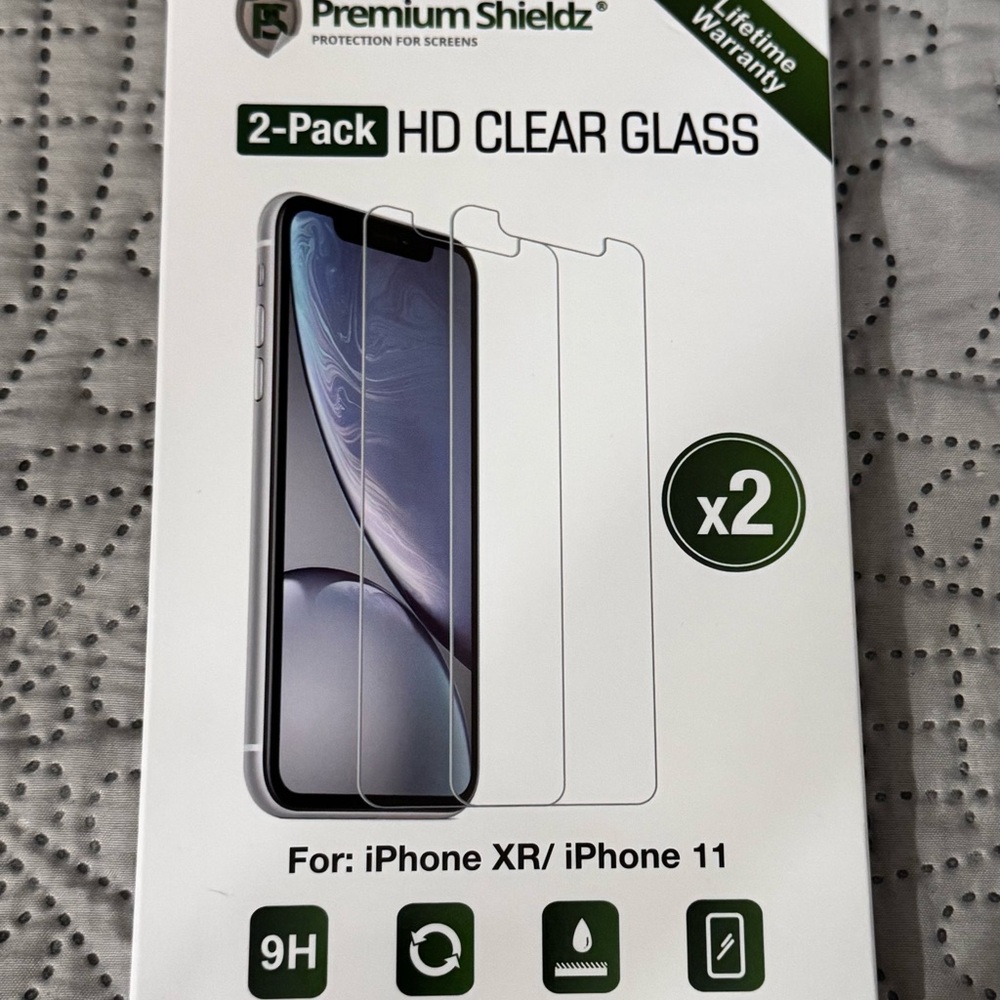 HD Clear Glass Screen Protector for iPhone XR/11